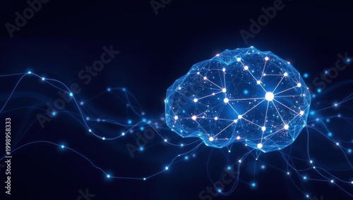 abstract background with glowing lights