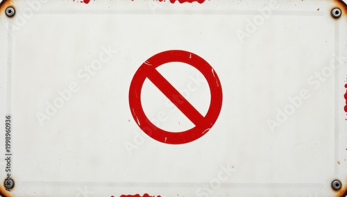 no entry sign