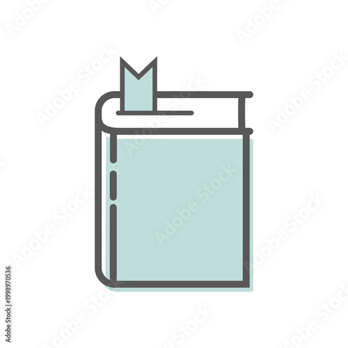可愛いブックマークのイラスト