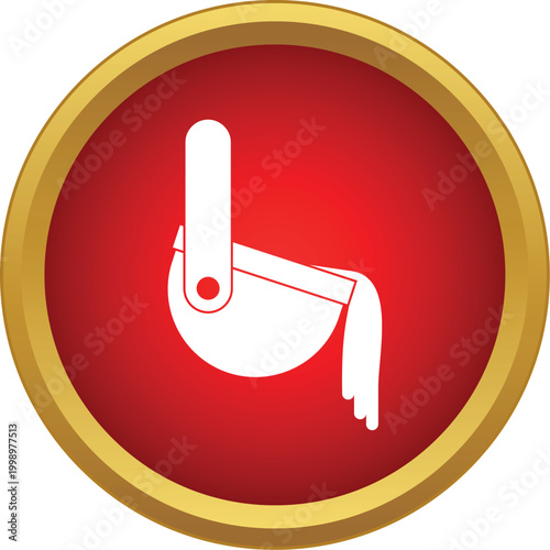 Ladle pouring liquid metal, representing casting and heavy industry