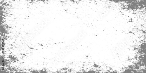 Subtle halftone grunge urban texture vector featuring a scratched dust overlay and abstract mild grainy effect isolated black on white