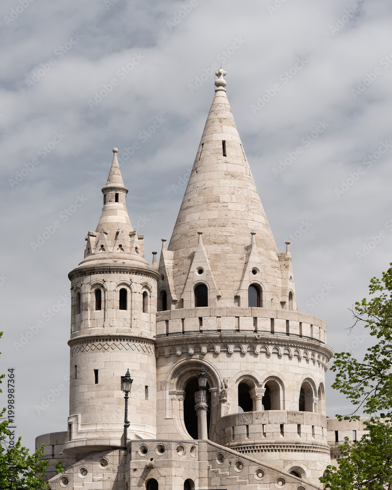 Photography fisherman tower in budapest