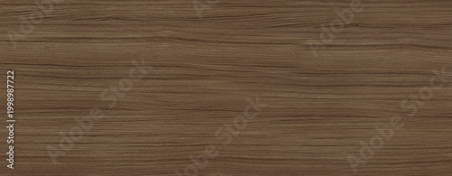 Obraz na plátne Dark walnut wood texture background, horizontal brown timber grain pattern, natu