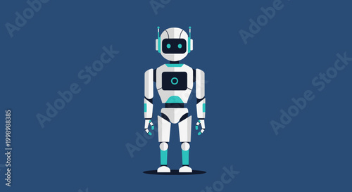 A solid, deep blue background evokes feelings of trust, reliability, and stability, ideal for corporate branding, website headers, and marketing mater