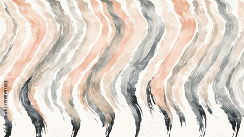 Abstract vertical lines with rough edges soft muted tones
