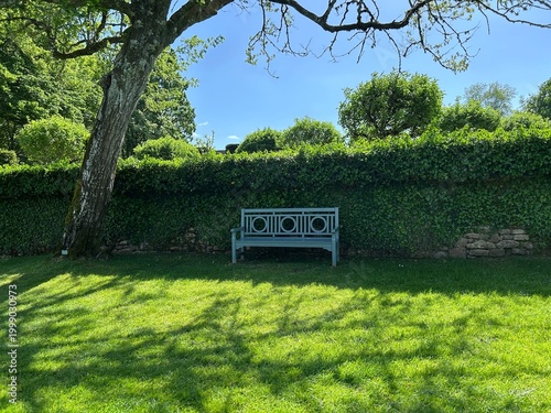 The bench of the spring