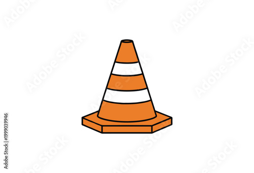 Traffic cone, road cone, construction cone, safety cone, orange cone