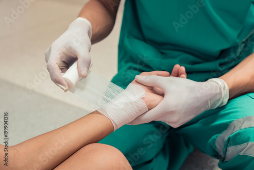 Canvas Print First Aid
