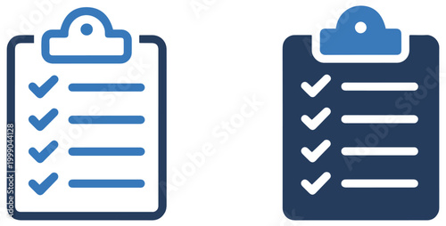 clipboard checklist icon vector design