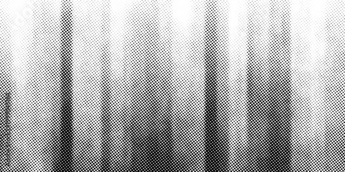 Set of halftone dots gradient pattern texture isolated on white background. Straight dotted spots using halftone circle dot raster texture. Vector blot half tone collection.