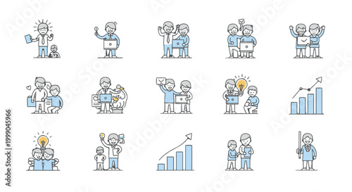 Business strategy and teamwork concept.