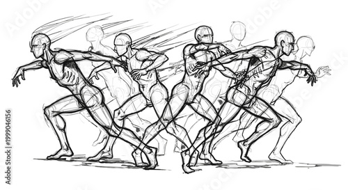 Business strategy and teamwork concept.