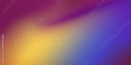 Night starry sky. Northern lights. Purple blue yellow aurora borealis elegant geometry modern futuristic