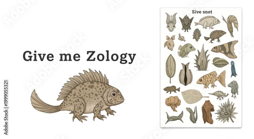 Armadillo appears in this vintage scientific illustration of rare.