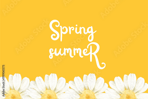 Spring floral in watercolor vector background. Luxury wallpaper design with pink flowers, line art, golden texture.
