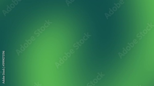 Abstract Green Gradient Smooth Motion Background Animation