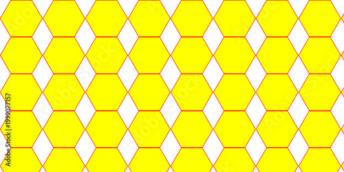 Seamless abstract geometric background featuring a yellow and gold honeycomb vector illustration with a triangle-inspired hexagon texture and sweet orange bee cell patterns