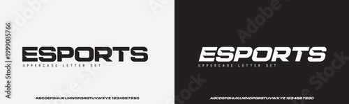 Sport Modern Italic Alphabet Font. Typography urban style fonts for technology, digital, movie logo design. vector illustration 
