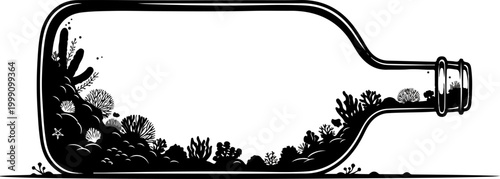 Wide Angle Urban Streetscape Silhouette with Classic Architecture and Street Lamps Metaphor for City Life and Exploration Vector Illustration