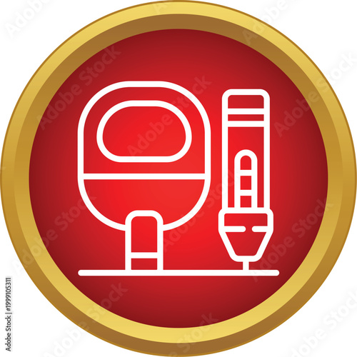 Glucometer and lancing device representing diabetes testing and glucose level management
