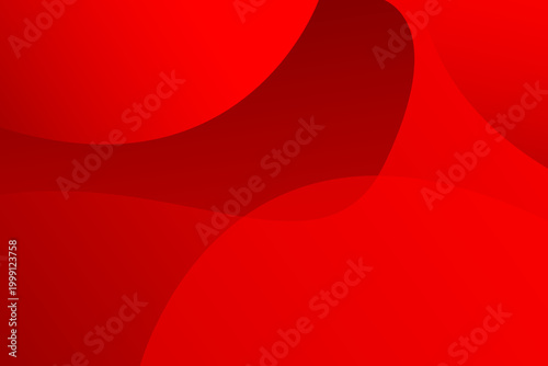 Red curve overlap modern background for corporate concept, template, poster, brochure, website, flyer design. Vector illustration