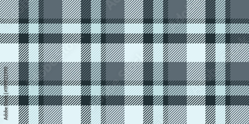 Form plaid check seamless, platform textile tartan vector. Vichy texture background fabric pattern in light cyan and pastel colors.