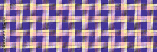 Asymmetric tartan textile plaid, christmas background vector check. Shape seamless pattern texture fabric in indigo and light colors.