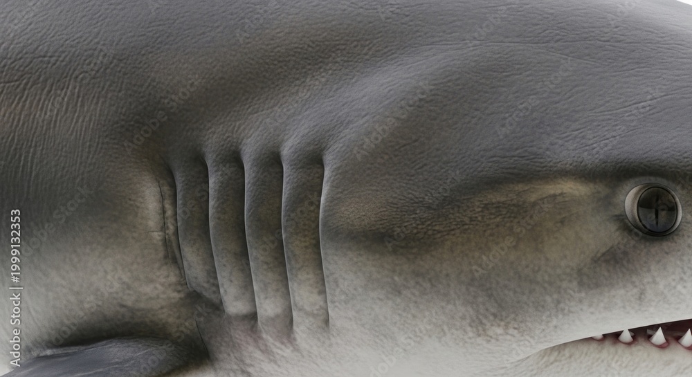 Fototapeta premium head of a shark
