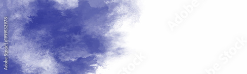 Abstract Blue Watercolor Splash Texture Background with Copy Space for Design and Branding vector illustration