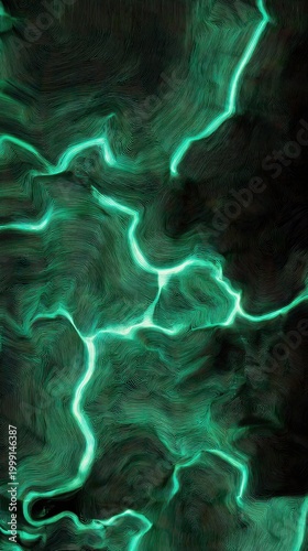 Abstract Green Energy Flow