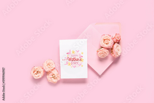 Card with text HAPPY MOTHER...