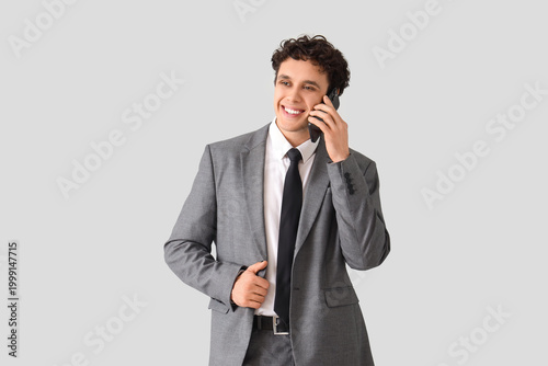 Young male business consult...
