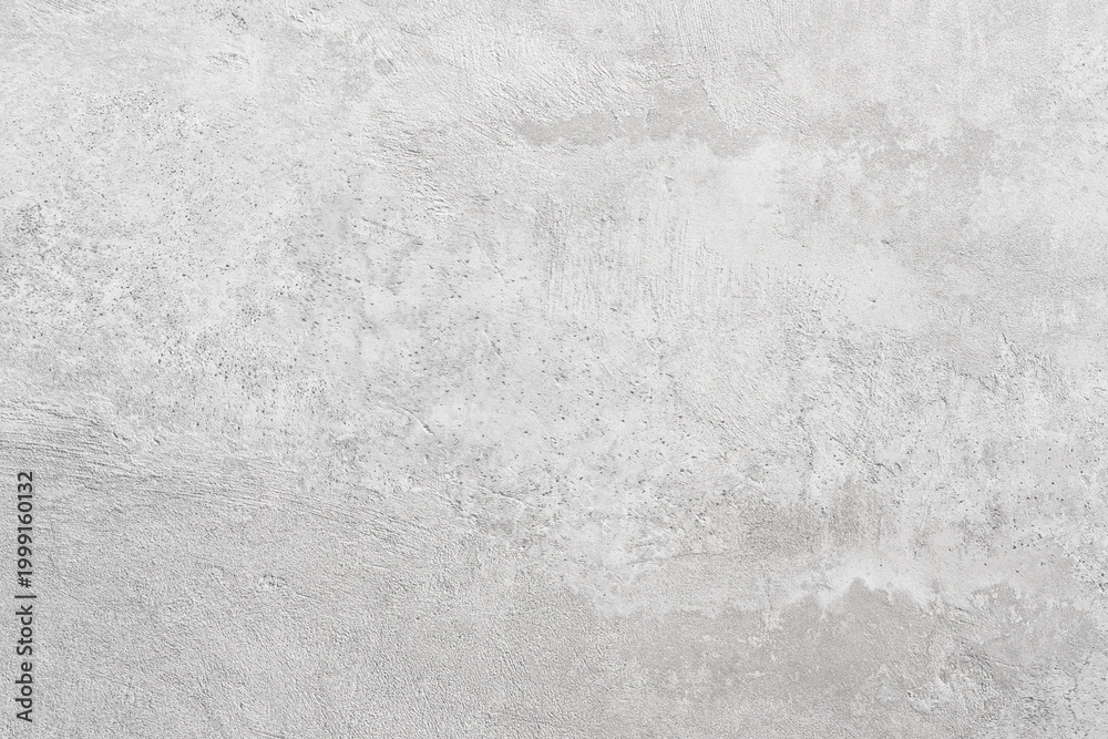 Obraz premium White concrete wall texture background. empty rough cement wall. grey plaster texture, for designers