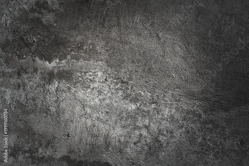 Konstfotografi White concrete wall with vignette texture background