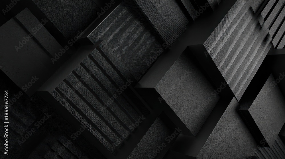 Fototapeta premium Abstract geometric cubes background