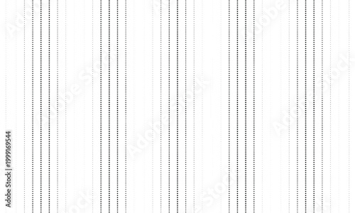 Abstract seamless pattern of vertical dotted lines creating a halftone texture background, Striped texture