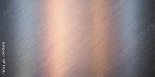 The artful use of metal in abstract composition, creating a seamless gradient effect with a brushed metal texture, revealing the elegance of modern simplicity.