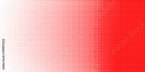 An abstract background with a bright red-on-white dot pattern creates a clean, retro-inspired graphic that's perfect for office and design purposes.