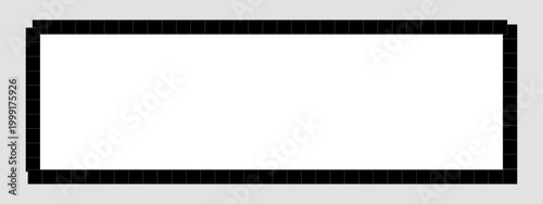 Pixel text boxes. Quote box frame. Text quotes banner illustration. Empty pixelated frame collection. Retro 8 bit border speech chat bubble, shape pack, message, talk balloon. Vector