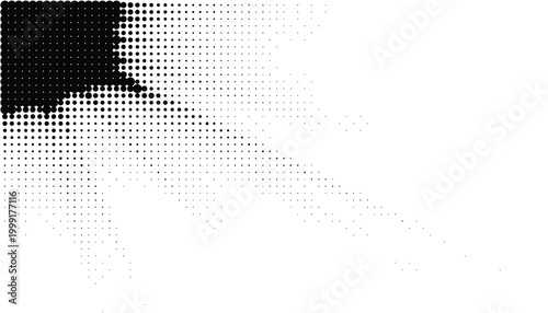 Dynamic halftone sun rays overlay, smooth gradient fade on a white background