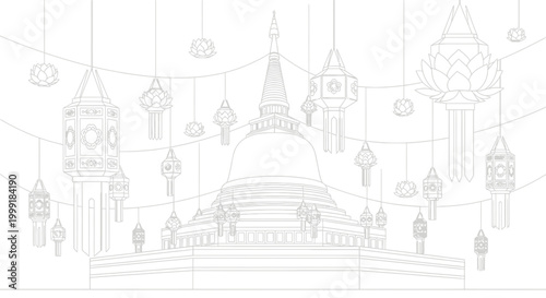 Buddhist temple architecture in Asia 1.