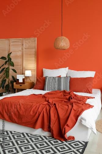Interior of stylish room wi...