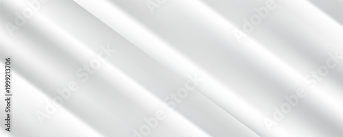 Silver foil background with metal mirror texture. Chrome gradient surface with light gloss simple abstract. eps 10