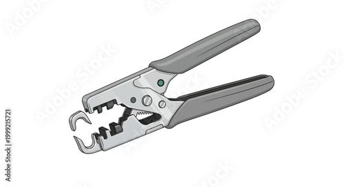 Wire stripper tool for electrical work.