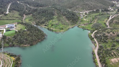 Cinematic Nature Footage of a Crystal Mountain Lake