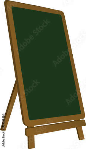 Promo blank panel. vector illustration