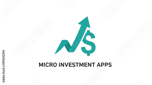 Micro investment app logo design.