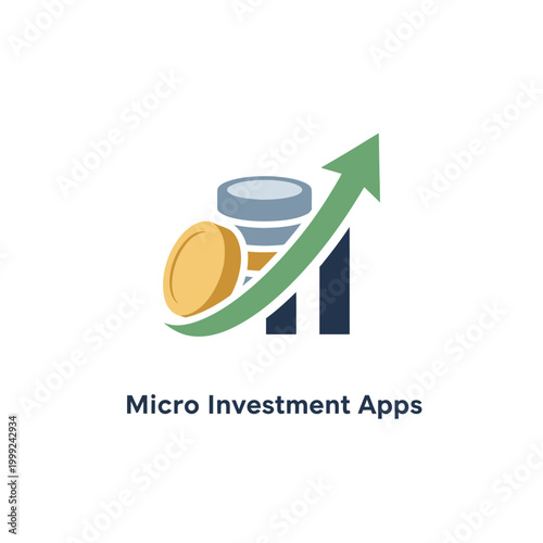 Micro Investment Apps Growth Concept.