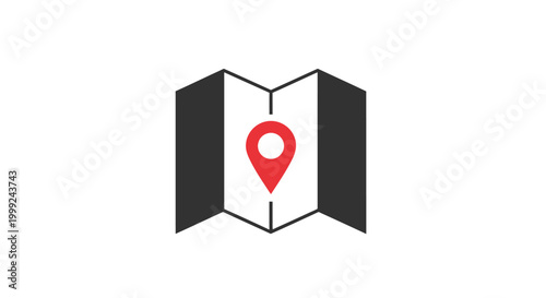 Photos Map Location Marker Navigation Icon.