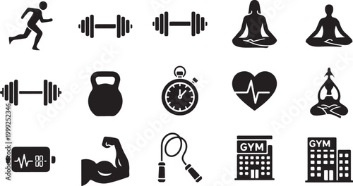 set of vector icons for web